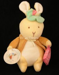 Eden Peter Rabbit My First Benjamin Pastel Plush Lovey Doll Toy